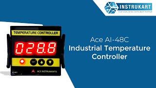 AI-48C Temperature Controller | Industrial Temperature Controller | Instrukart