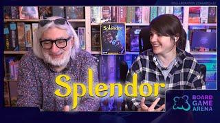 SPLENDOR, la finale du tournoi international sur BGA commentée par (Mr) François et Pénélope !