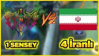 NEFES KESEN MAÇ 1 SENSEY VS 4 İRANLI Mobile Legends