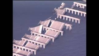 Hurricane Katrina damage - aerials of Mississippi destruction