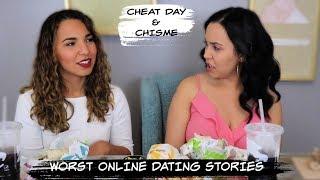 VEGAN MUKBANG | WORST ONLINE DATING STORIES | CHEAT DAY & CHISME EP. 1