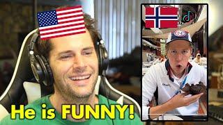 American Reacts to Henrik Christiansen | Viral Olympic Chocolate Muffin