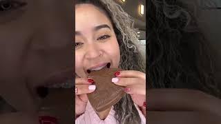 GIANT Reese’s Heart Vs Braces!!! 