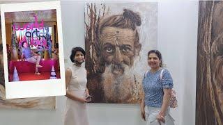 Artistsharmi visit to World Art Dubai March 2022 - Part 1 Buy my original art https://sharmiart.com/