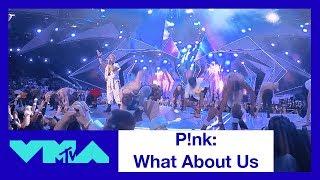 P!nk 360° Performance of 'What About Us' | 2017 VMAs | MTV