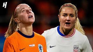 USA vs Netherlands - BEST MOMENTS & Highlights | FIFA Women's International Friendly Match