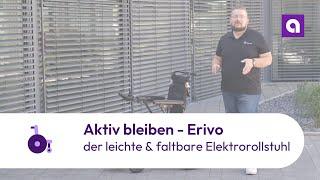 Aktiv bleiben mit dem erivo - der leichte & faltbare Elektrorollstuhl