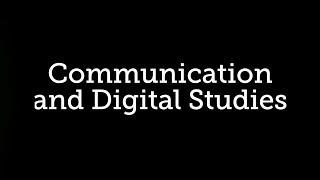 Communication & Digital Studies - UMW Undergraduate Program