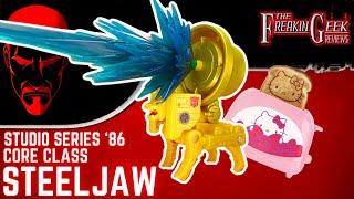 HOME IS WHERE THE HERNIA IS! Studio Series '86 Core STEELJAW: EmGo's Transformers Reviews N' Stuff