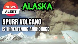 Earthquakes under the Volcano near Alaska's largest City raise concerns - Will Mount Spurr erupt ?