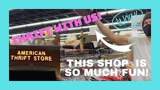 WANNA EXPERIENCE “AMERICAN THRIFT STORES”??#thriftwithme #thrifting #americanthrift #thriftforprofit