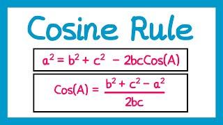 The Cosine Rule - GCSE Higher Maths