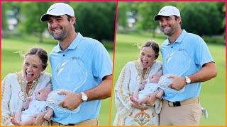 Scottie Scheffler's wife Meredith and sister gave birth 8 hours apart on the same