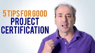 Certification for Project Managers - 5 Tips