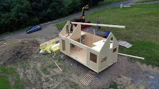 X-fix Holzverbinder Tiny House von Multicomfort in Polen / X-fix wood connector tiny house