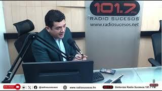 Entrevista a Arturo Felix Wong, ministro de Gobierno en Radio Sucesos.