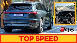 Audi Q6 e-tron (2025)️0 to Top Speed on German Autobahn