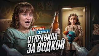 ДОЧКА НА ШОССЕ, МАМА ПОДШОФЕ - МУЖСКОЕ ЖЕНСКОЕ