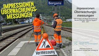 Überwachungsmessungen SBB Anlagen und Baugrubensicherung