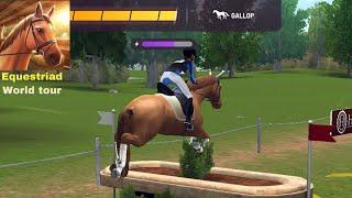 Playing new horse game! Trying eventing! Equestriad: World Tour [p1]