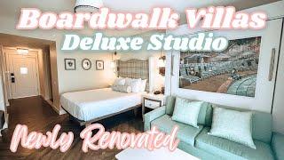 NEWLY RENOVATED  Boardwalk Villas Deluxe Studio Boardwalk View | Room Tour 2024