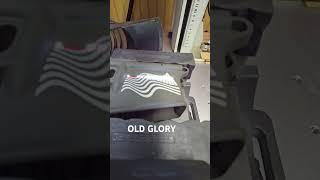 OLD GLORY ENGRAVING. Engraving