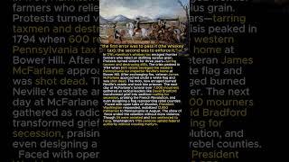  "I hold it that a little rebellion now and then is a good thing" - The Whiskey Rebellion