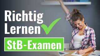 Richtig Lernen für das Steuerberaterexamen!