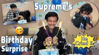 Supreme Cried !!  || Got Emotional - 22nd Birthday Surprise  || Abishek Gurung