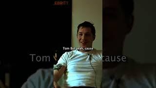 Tom hardy - you got a cut a little piece of yourself. off yeah. No matter how much he it hurts.