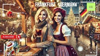 Frankfurt am Main - Germany - The most beautiful Christmas market -Walking Tour