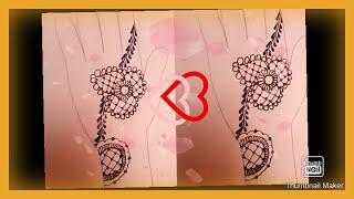 Learn How To Mehndi Design || Beginners Mehndi Design || BR mehndi designs