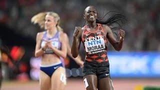 MARY MORAA 400M RECORD|BUDAPEST Trials World Championships