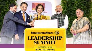 PM Modi Live | Hindustan Times Leadership Summit 2024 Live