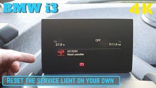 BMW i3 Reset Service Light / warning