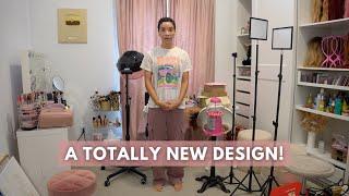 Will I EVER be done with this room?!! Glam Room Makeover - AGAIN!