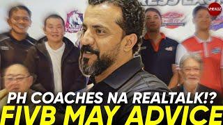 FIVB Official NI-REALTALK ang PINAS!, Coaches DAPAT Mag-IMPROVE!, AVC Hosting PINURI!