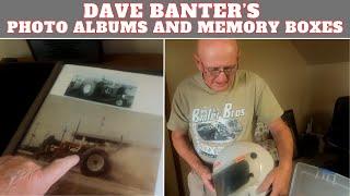 Dave Banter part 2- going through Dave's photo albums and memorabilia boxes with him