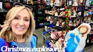 Christmas is POURING out of the back Stockroom! 2 days at the same Goodwill! | Next HOUSE PROJECT!