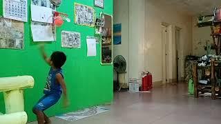 Our 5year old Son Gadget Video Learning skill's Edition in His Sunday's Best Basketball