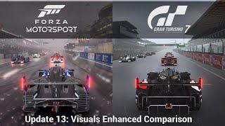 Gran Turismo 7 & Forza Motorsport - Update 13 Improved Visuals Comparison [XSX & PS5]