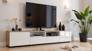 Amazing TV Stand Decorating Ideas 2025 Modern TV Wall Units | Stylish Living Room Furniture Designs