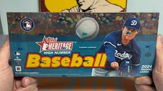 2024 Topps Heritage High Number Hobby Box - Gold Rookie /5!!!