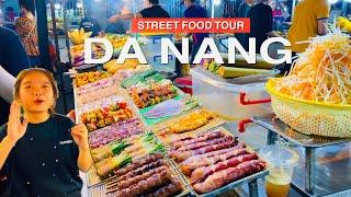 Da Nang VIETNAM ● Street Food Tour in Son Tra Night Market, Da Nang 【 4K】