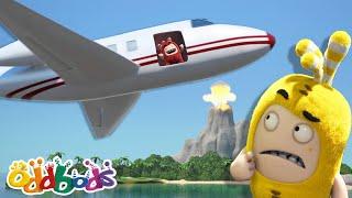 Fuse on a Plane | Oddbods Cartoons | Funny Cartoons For Kids