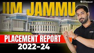 IIM Jammu Placement Report 2022-24| MBA Placement in 2024 | IIM Placements & Packages