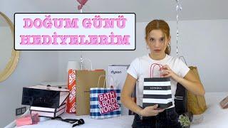 Doğum Günü Hediyelerim. Ecrin Su Çoban 17 Yaş