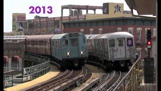 IRT Museum Subway Train on Flushing Line - July 2013 by Trainluvr