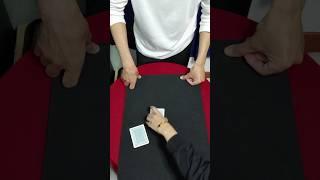 โกงไพ่ขั้นเทพ ลูกค้าตัดเอง จั่วตองรอบวง!! #มายากล #magic #cardtrick  #มายากลไพ่ #salviathemagician