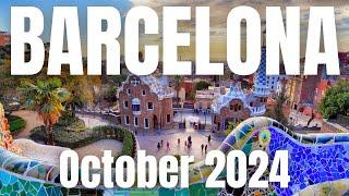 Barcelona Travel Guide to October 2024